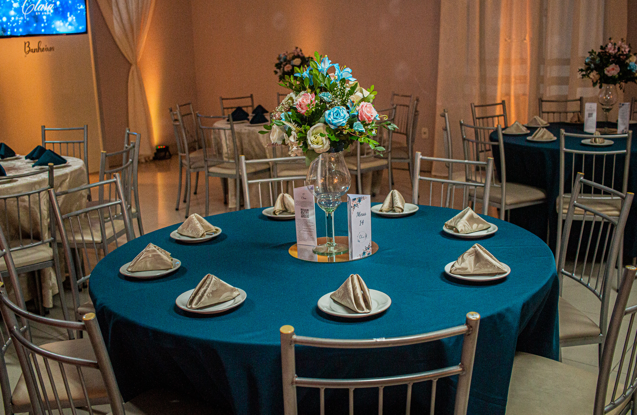 Decoração de festa de 15 anos